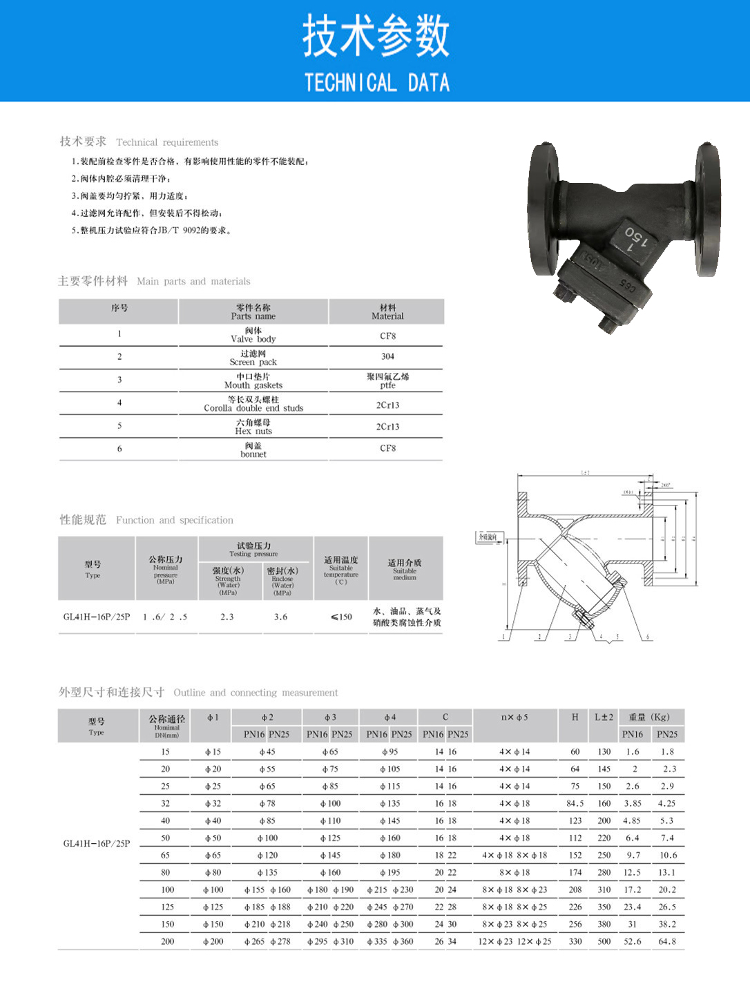 進(jìn)口不銹鋼法蘭Y型過濾器10.jpg